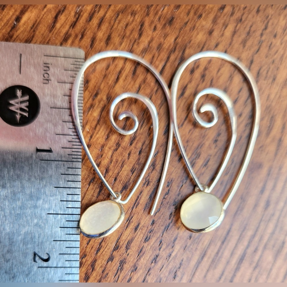 Sterling Silver Hoops - image 6